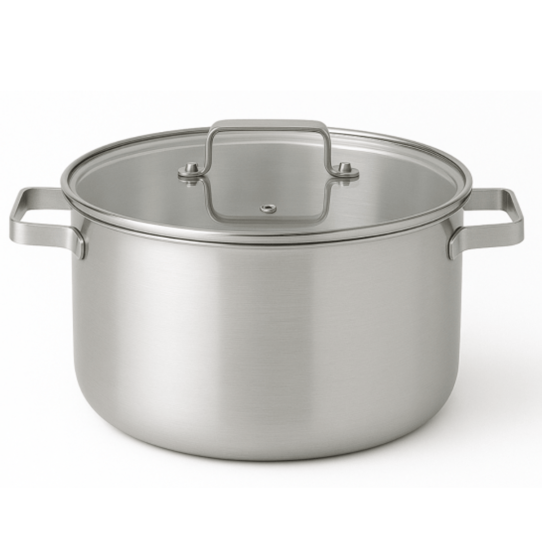 Decakila Kitchen Utensils Decakila 8 x 10cm Stainless Steel Casserole - KMEP025M