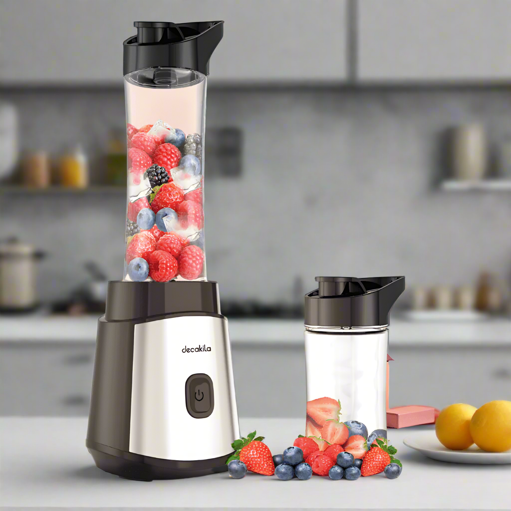 Decakila Kitchen Appliances Decakila Double Cup Stand Blender 300W - KEJB019M