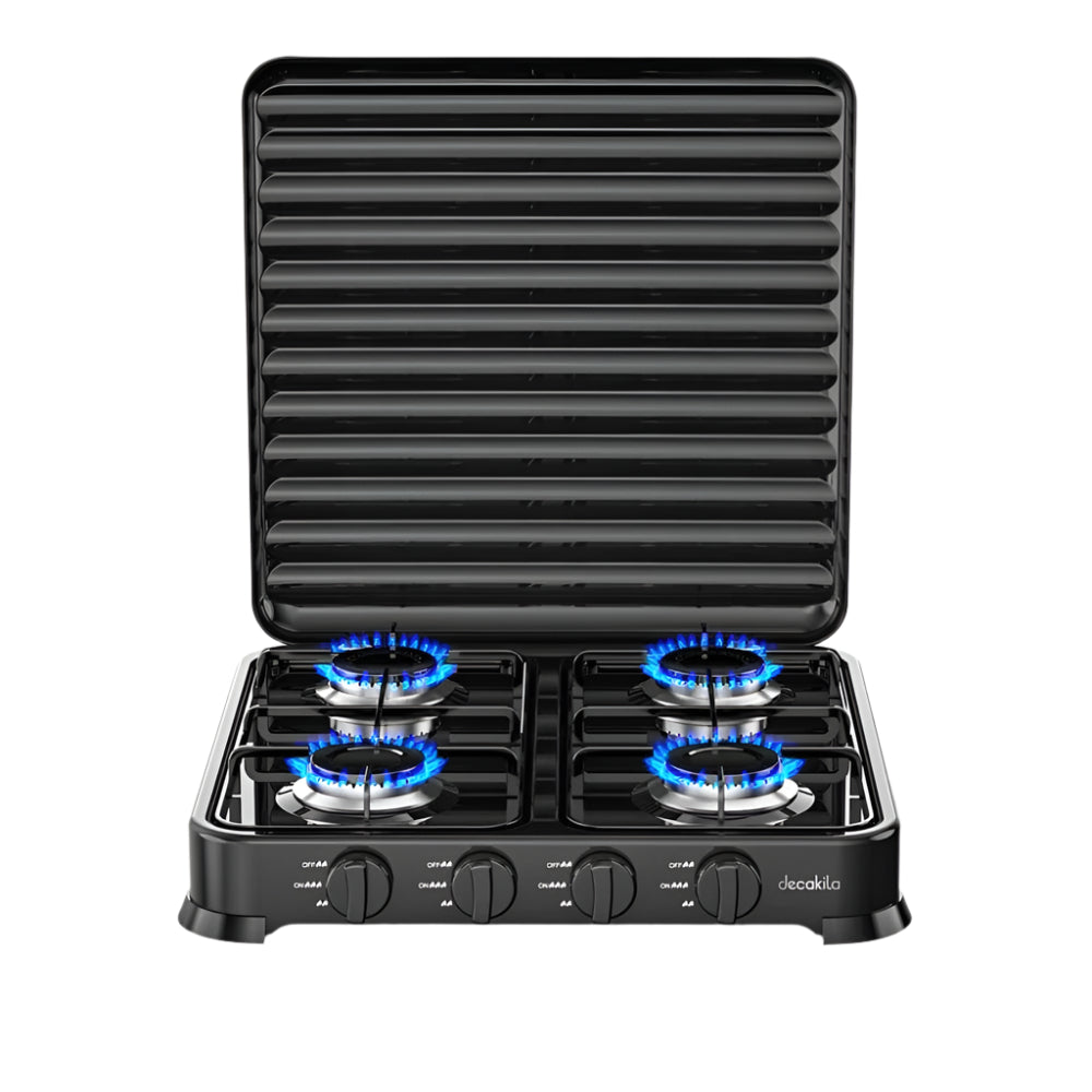 Decakila Kitchen Appliances Decakila Four Burner Gas Stove - KMGS010B