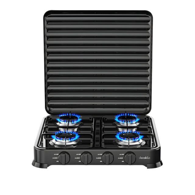 Decakila Kitchen Appliances Decakila Four Burner Gas Stove - KMGS010B