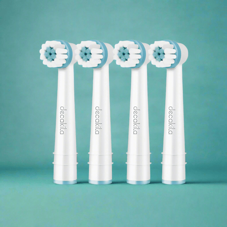 Decakila Personal Care Tools Decakila Four Pieces Electric Replacement Brush Heads - KMTB018W