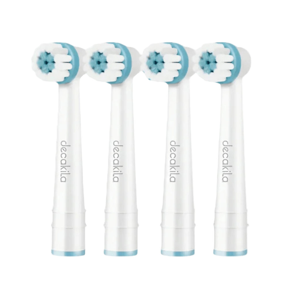 Decakila Personal Care Tools Decakila Four Pieces Electric Replacement Brush Heads - KMTB018W