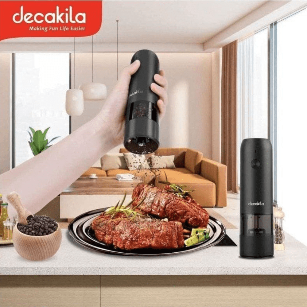 Decakila Kitchen Appliances Decakila Rechargeable Electric Pepper Grinder 12W - KMTT023B
