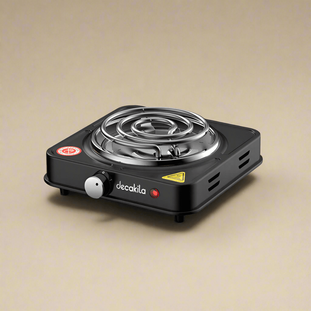 Decakila Kitchen Appliances Decakila Single Hot Plate 1000W - KECC001B