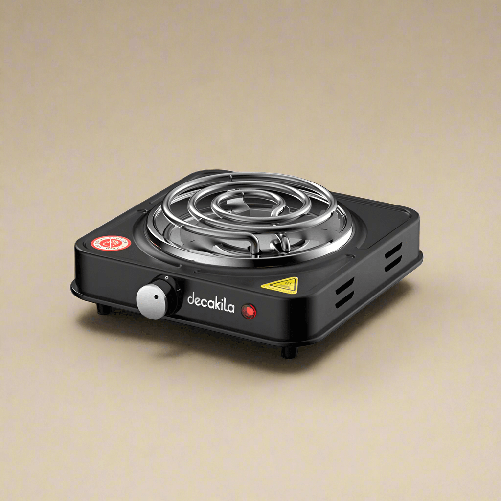 Decakila Kitchen Appliances Decakila Single Hot Plate 1000W - KECC001B