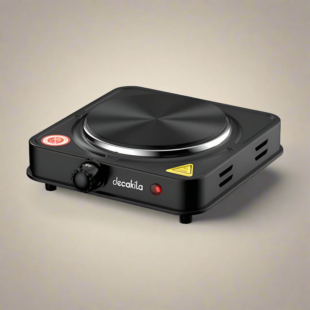 Decakila Kitchen Appliances Decakila Single Hot Plate 1000W - KECC004B