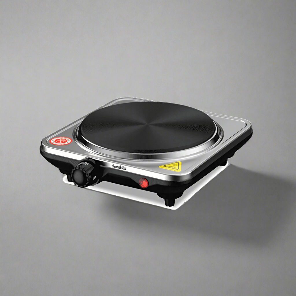 Decakila Kitchen Appliances Decakila Single Hot Plate 1500W - KECC009M