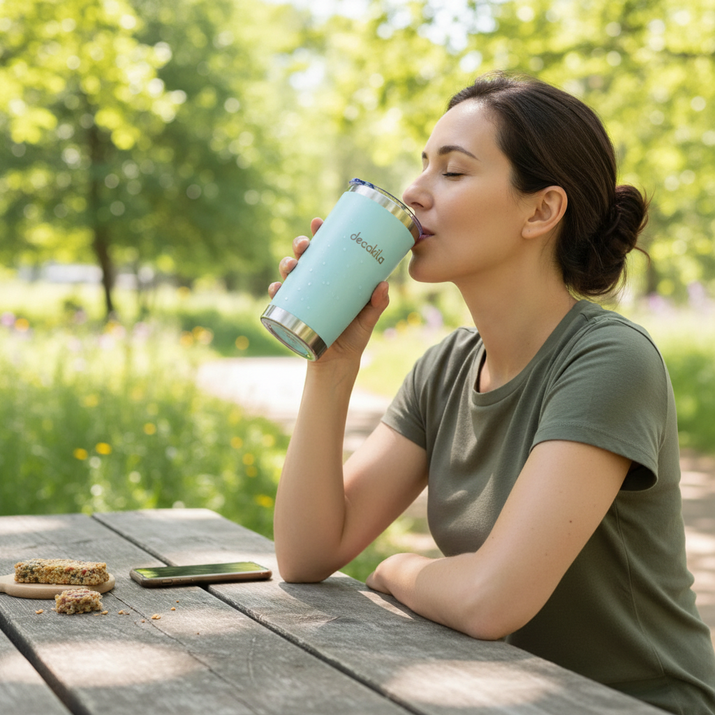 Decakila Tableware & Serveware Decakila Stainless Steel Mug Tumbler 566ml - KMTT024L