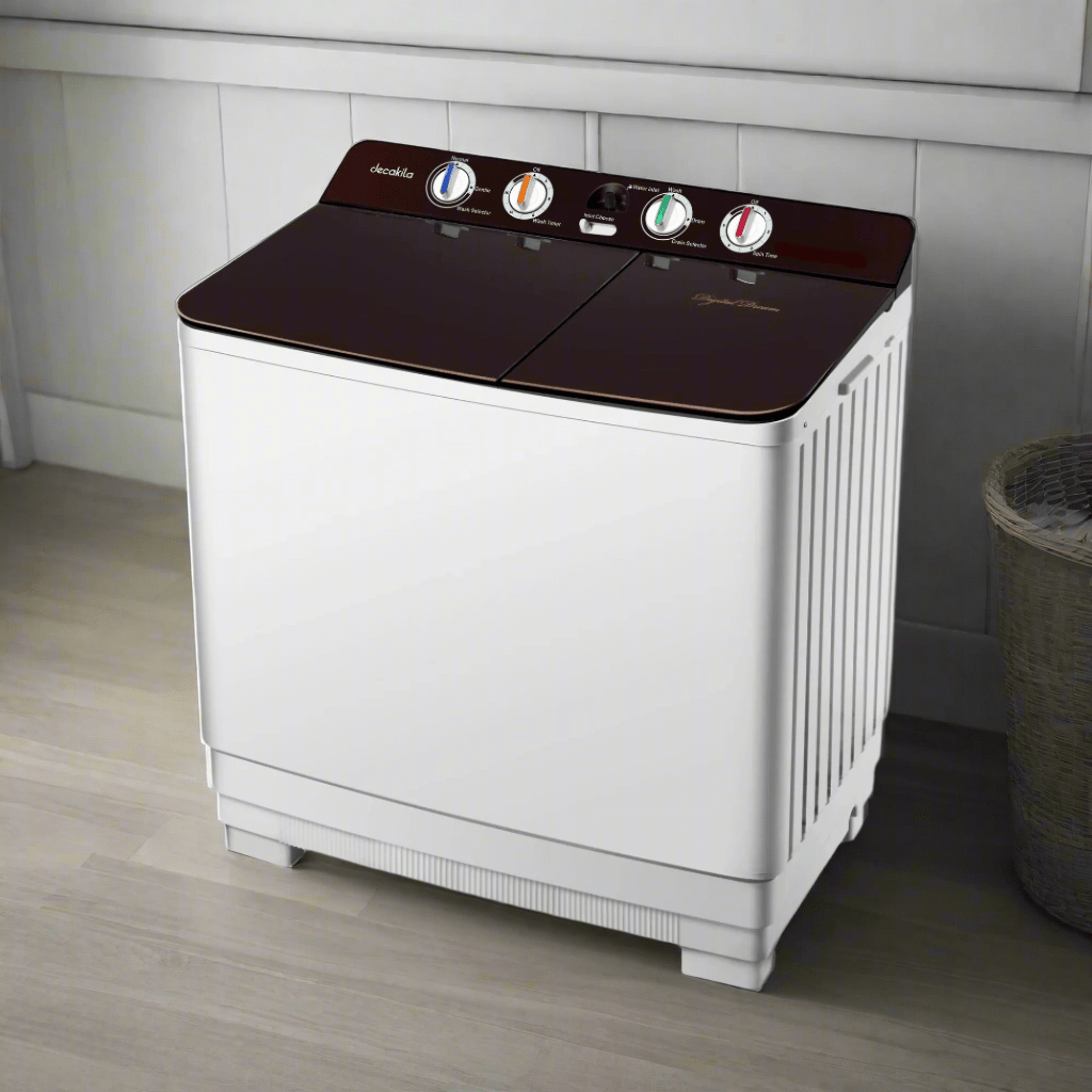 Decakila Household Essentials Appliances Decakila Twin Tub Washing Machine 16Kg - KEDM002W