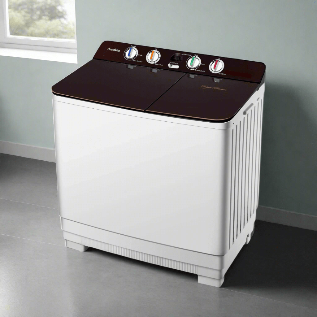 Decakila Household Essentials Appliances Decakila Twin Tub Washing Machine 16Kg - KEDM002W