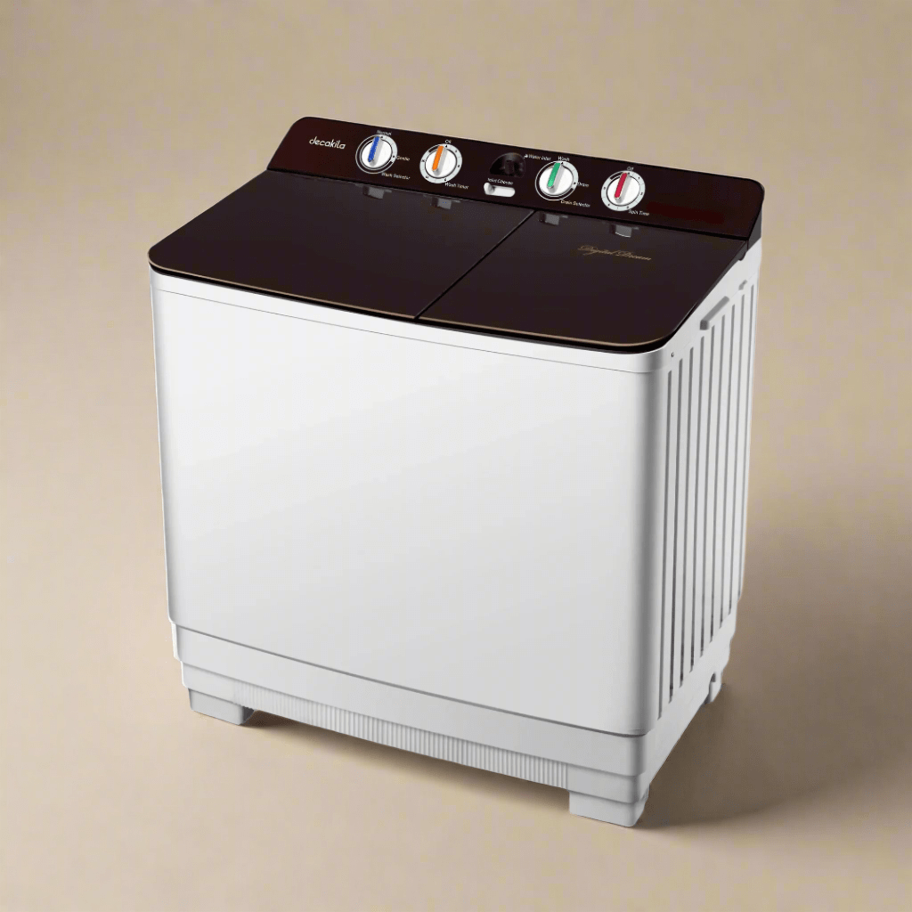 Decakila Household Essentials Appliances Decakila Twin Tub Washing Machine 16Kg - KEDM002W