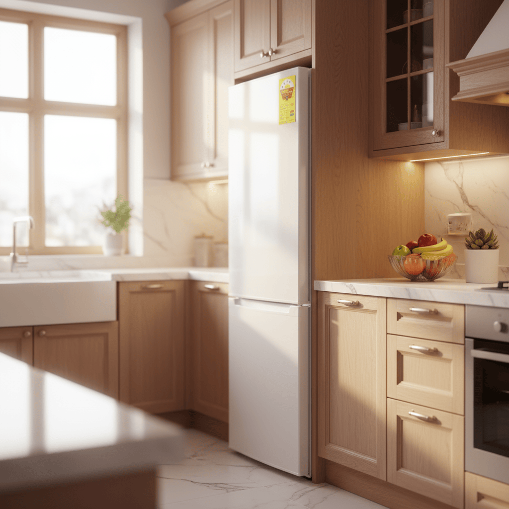 Decordin Refrigerators & Freezers Built-In Refrigerator Double Door 180L - T2761M