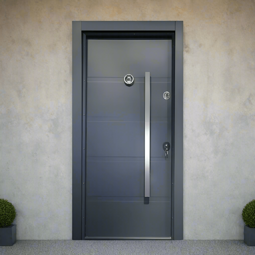 Decordin Security Doors Full Metal Single Door - PMR-018