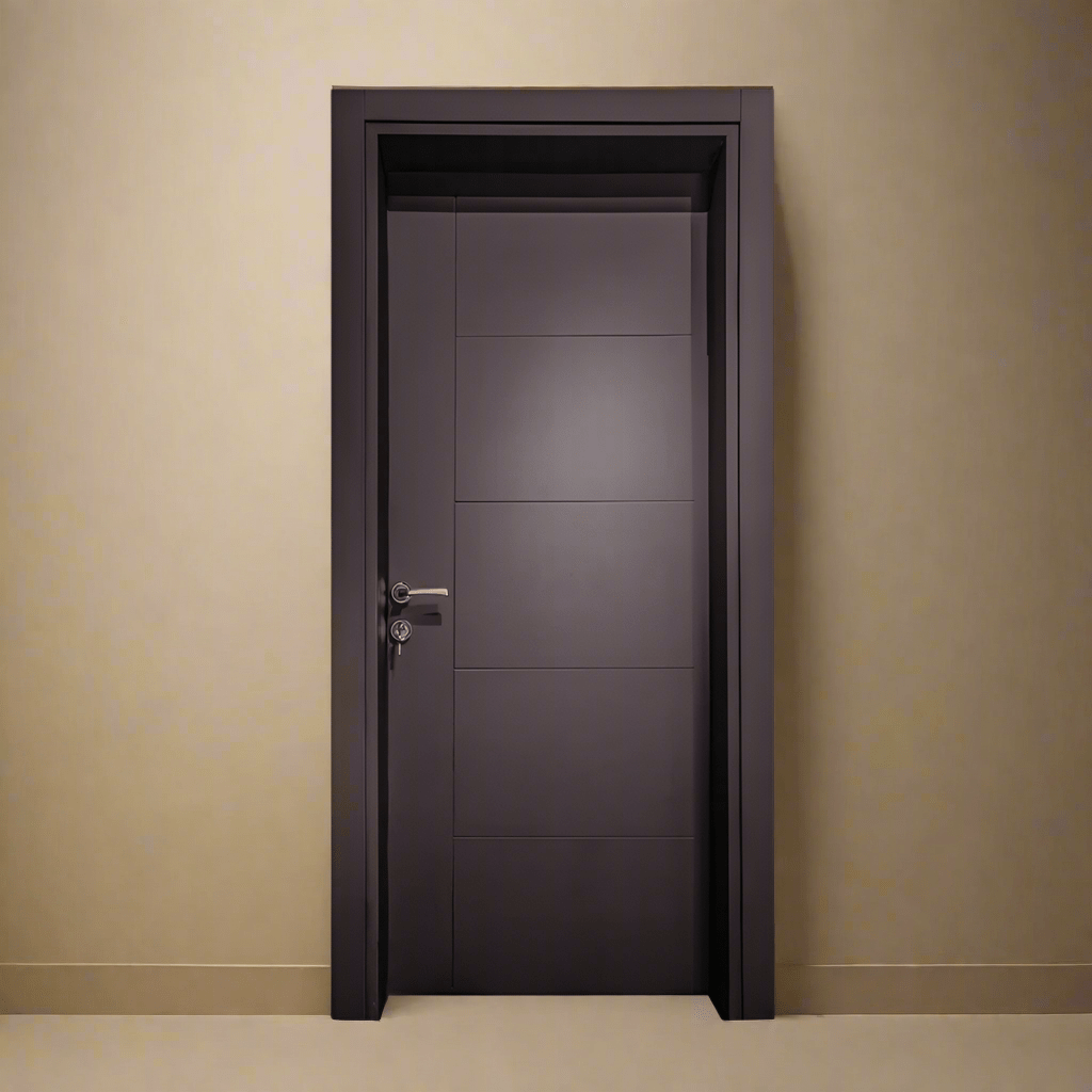 Decordin Security Doors Interior Dark Brown Door