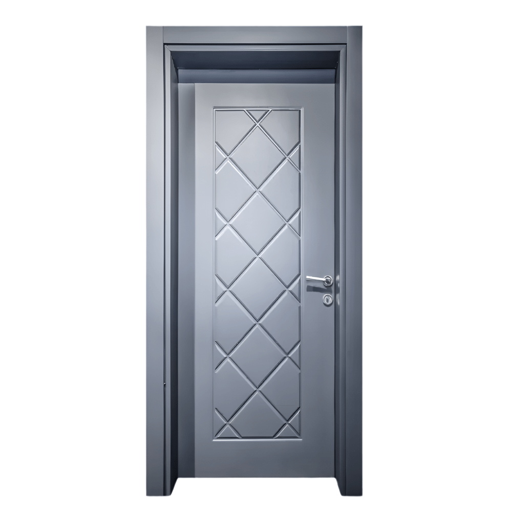 Decordin Security Doors Interior Grey With Texture Door