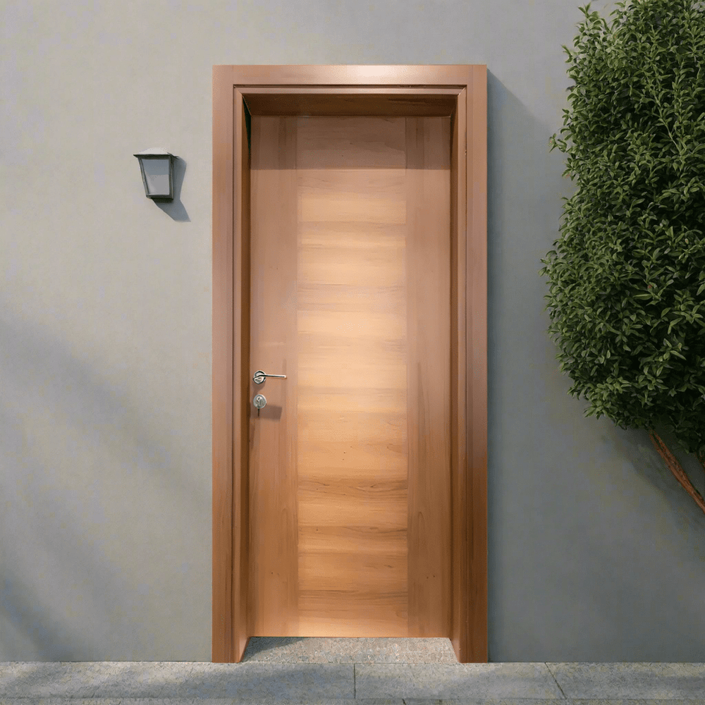 Decordin Security Doors Interior Light Brown Door