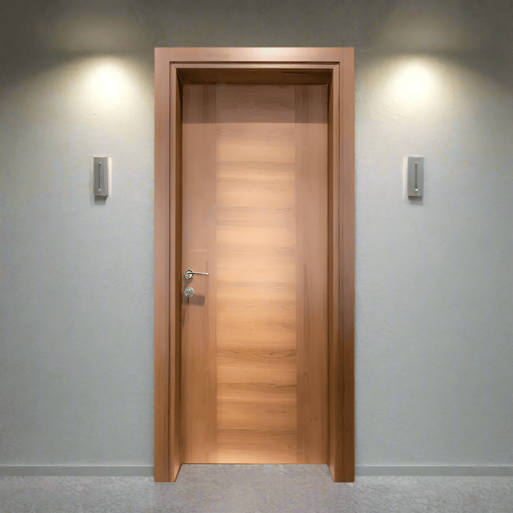 Decordin Security Doors Interior Light Brown Door
