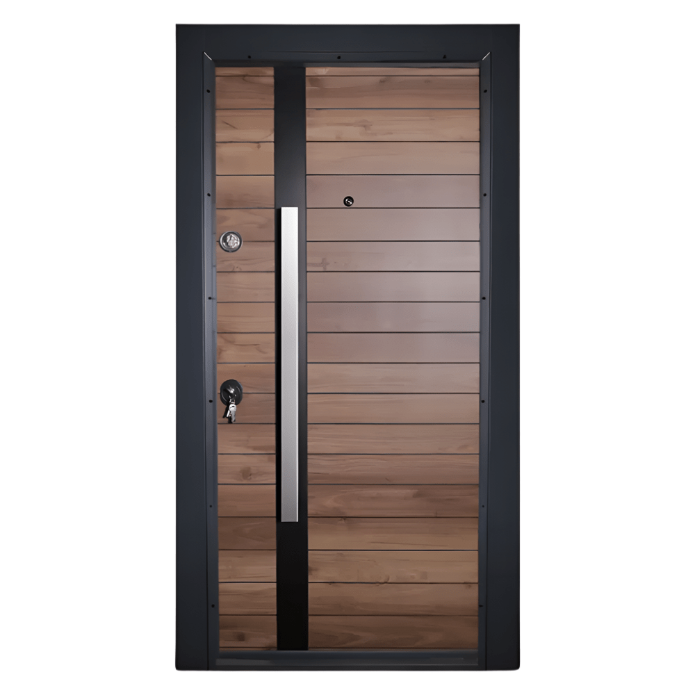 Decordin Security Doors Laminox Dark Brown Single Door - PMR-014