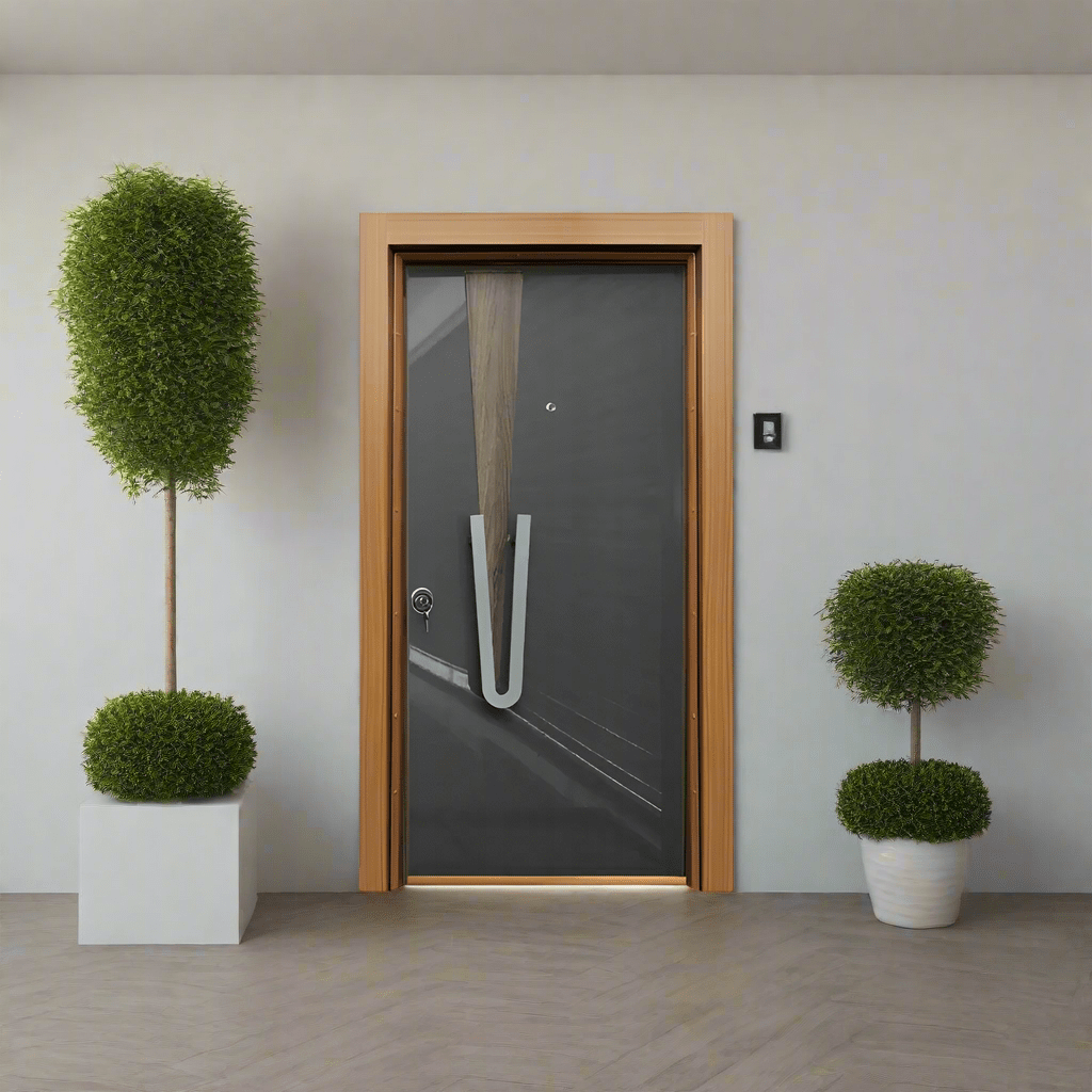 Decordin Security Doors Luxury Single Door - PORTAL 012