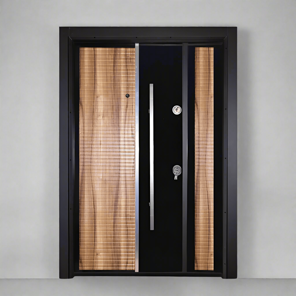 Decordin Security Doors PVC Laminated One & Half Door - PMR 023