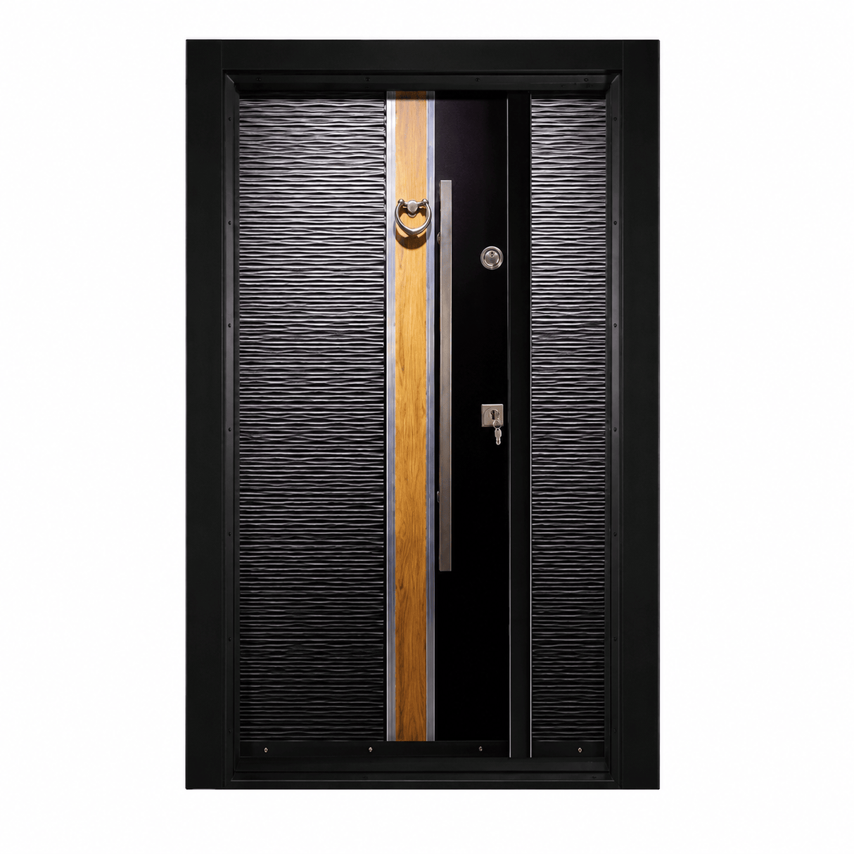 Decordin PVC-Laminated Security Entrance Door with Dual Lock - PMR 063