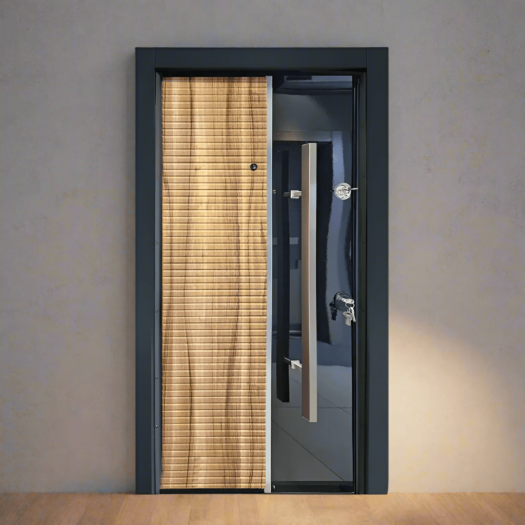 Decordin Security Doors PVC Laminated Single - PMR 023