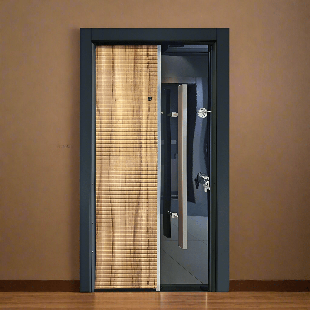 Decordin Security Doors PVC Laminated Single - PMR 023