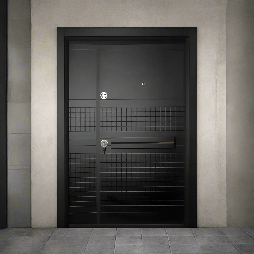 Decordin Security Doors PVC Laminox Portal One & Half Door - PMR-016