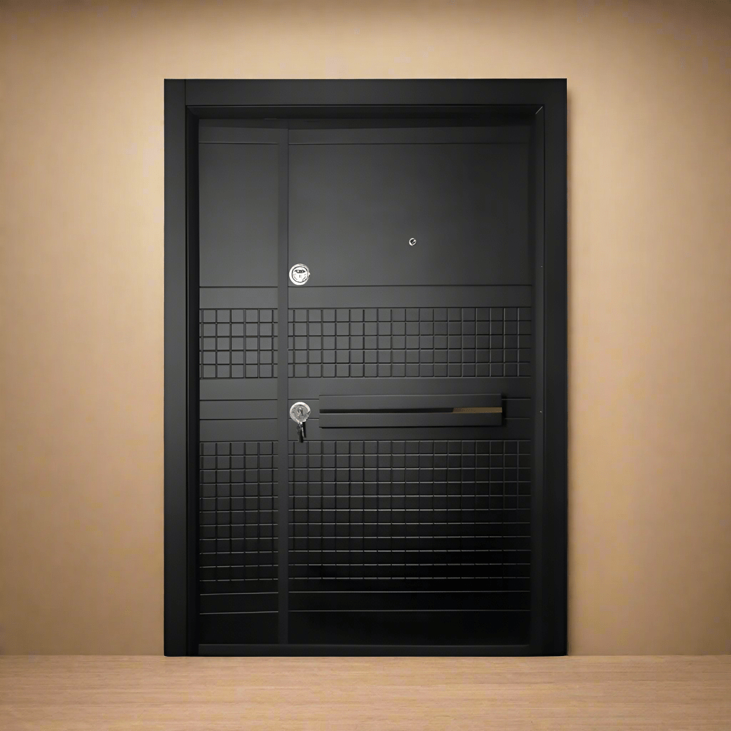 Decordin Security Doors PVC Laminox Portal One & Half Door - PMR-016