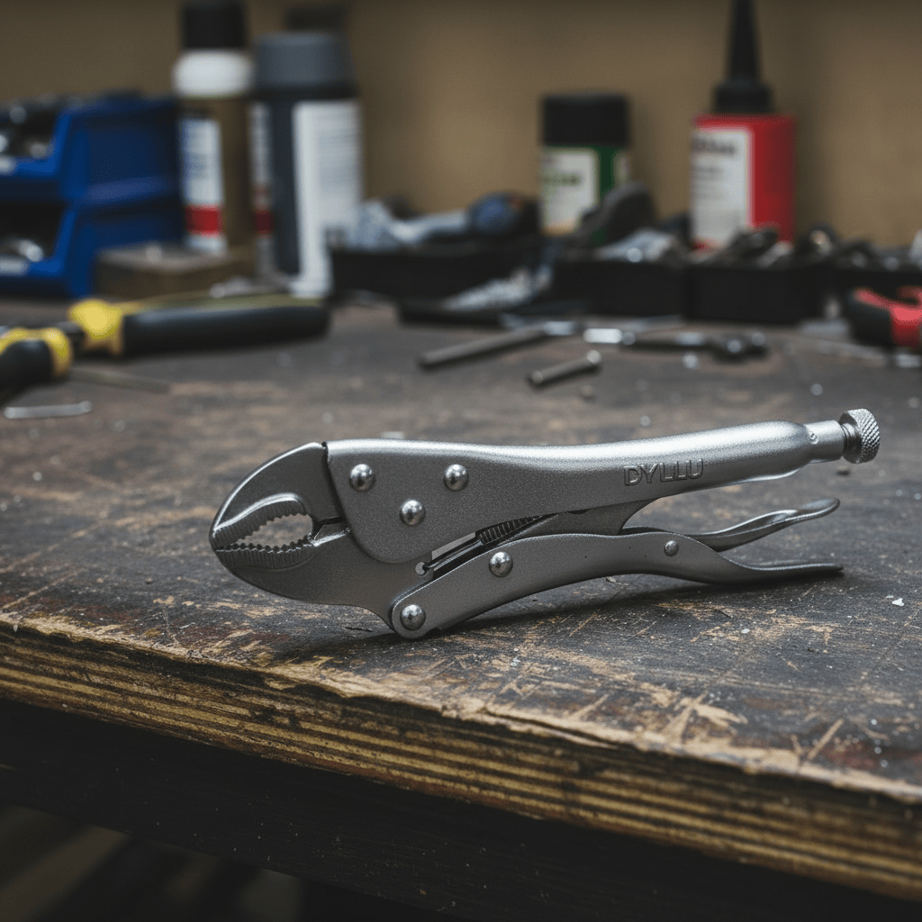 Dyllu Pliers Dyllu 10" Curved Jaw Locking Plier - DTLP1110