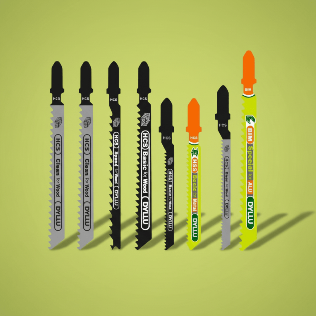 Dyllu Saw Blades Dyllu 10-Piece Multi-TPI Jig Saw Blades For Wood - DTJB3K11