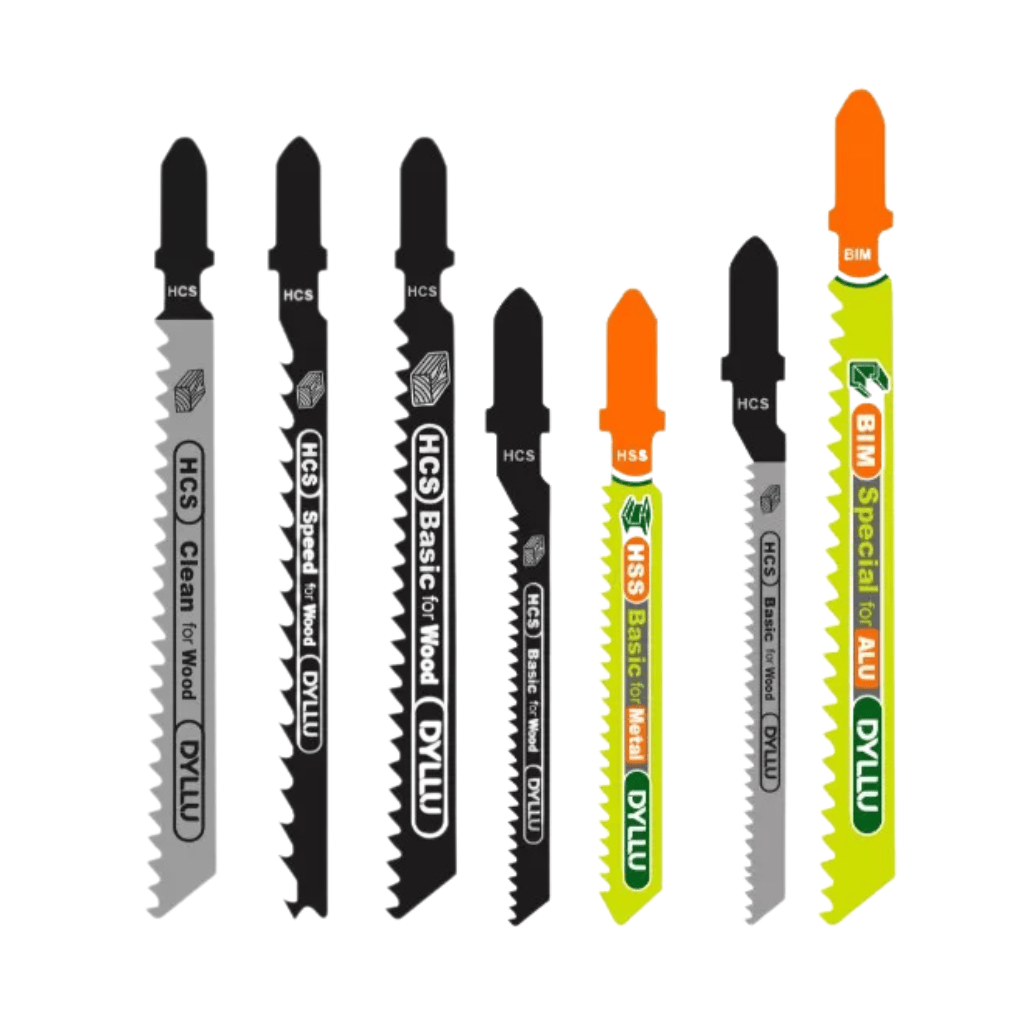 Dyllu Saw Blades Dyllu 10-Piece Multi-TPI Jig Saw Blades For Wood - DTJB3K11