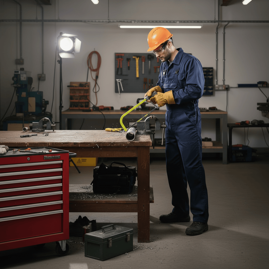 Dyllu Hand Saws & Cutting Tools Dyllu 12" Hacksaw Frame - DTHF3168