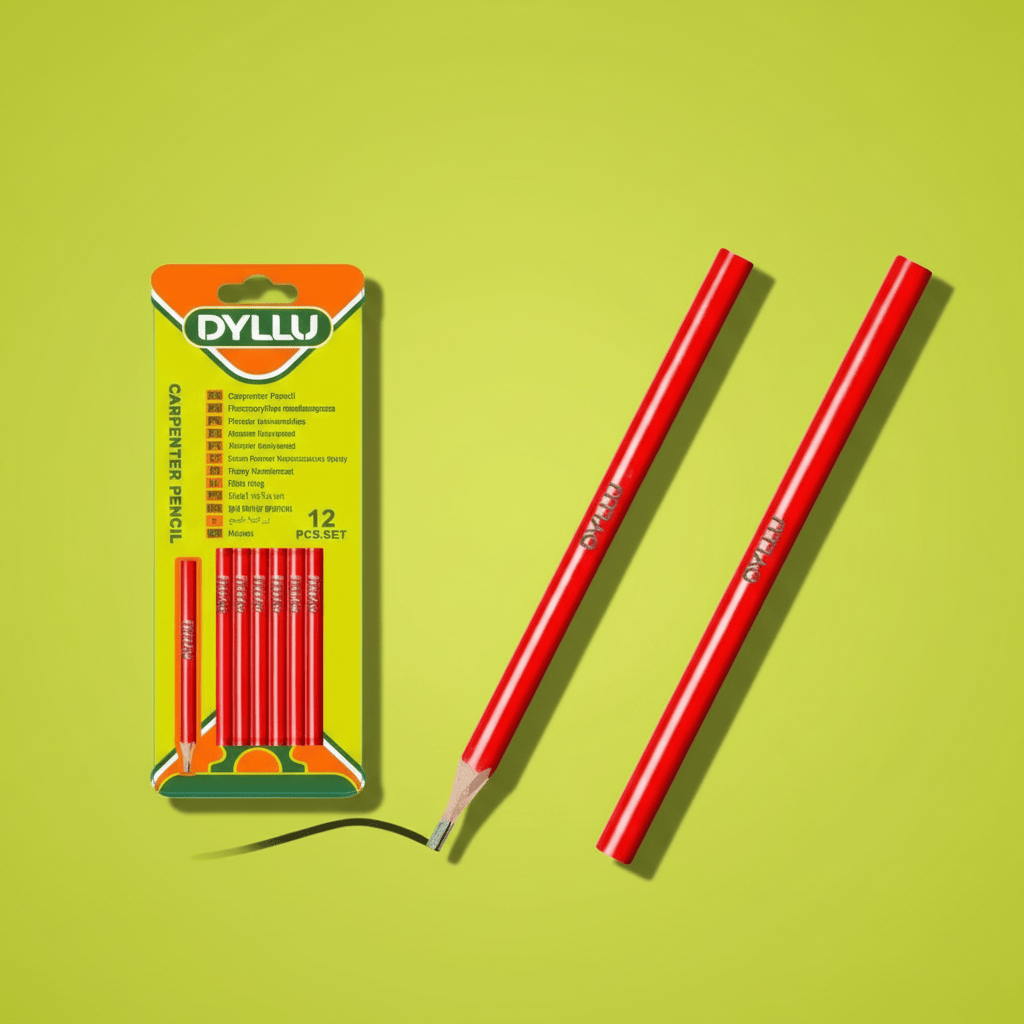 Dyllu Tape Measure Dyllu 12-Piece Carpenter Pencil Set - DTMQ1512