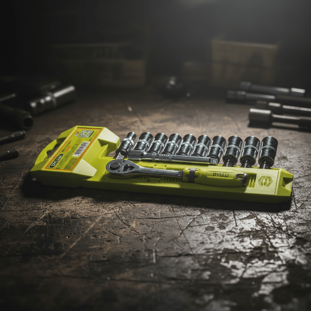 Dyllu Sockets & Hex Keys Dyllu 12-Pieces 1/2″ Socket Set - DTST2212