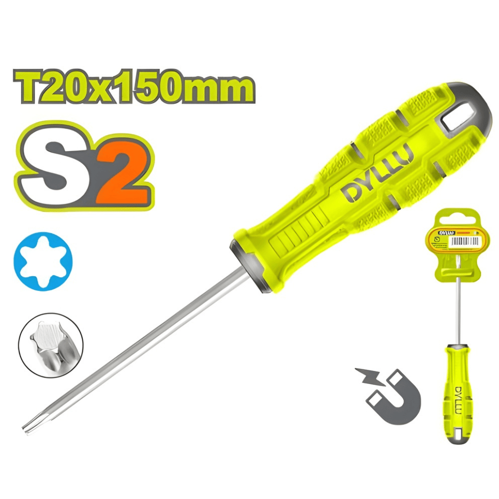 Dyllu Sockets & Hex Keys Dyllu 150mm Torx Screwdriver - DTSDD226