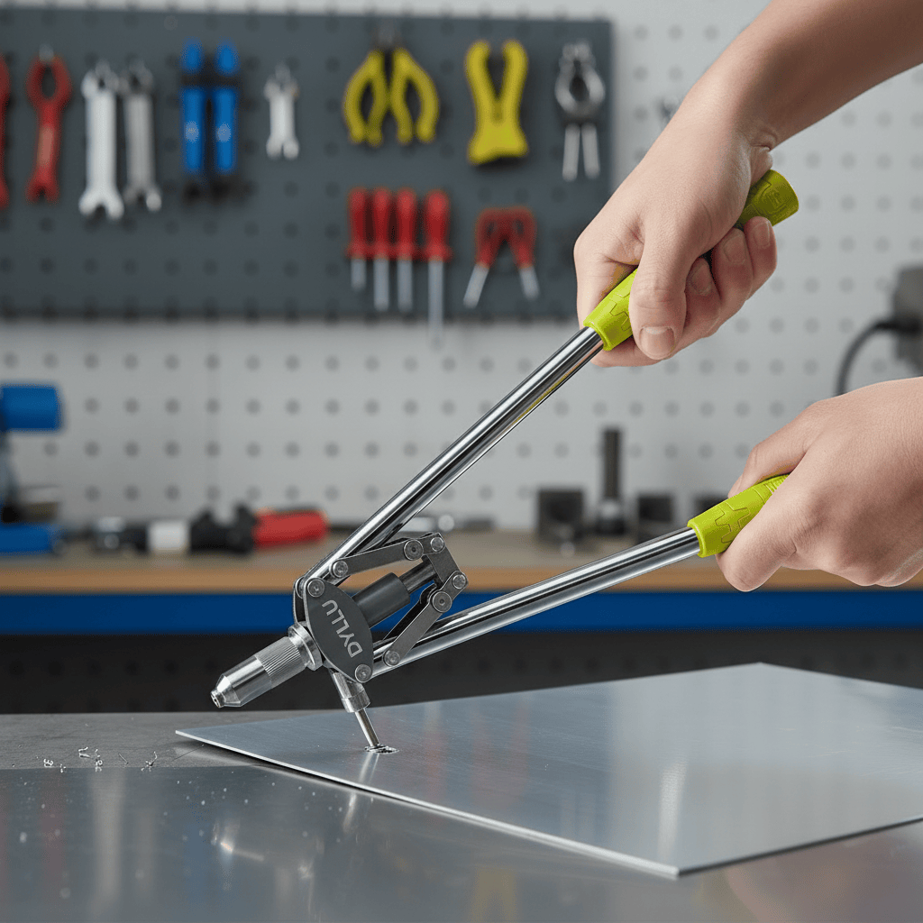 Dyllu Staplers Riveters & Fasteners Dyllu 17″ Hand Riveter – DTHR3517