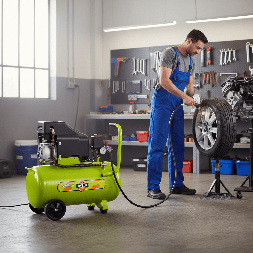 Dyllu Compressor & Air Tool Accessories Dyllu 2.0HP 24L Air Compressor – DTAP3A24