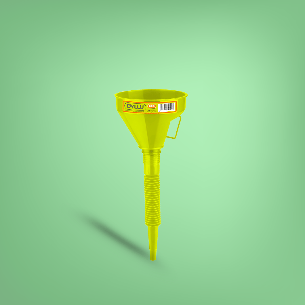Dyllu Automotive Accessories Dyllu 2-in-1 Plastic Flexible Funnel - DTUF1302