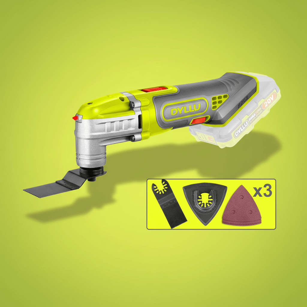 Dyllu Drill Dyllu 20V Cordless Multi-Tool - DTMUP5020