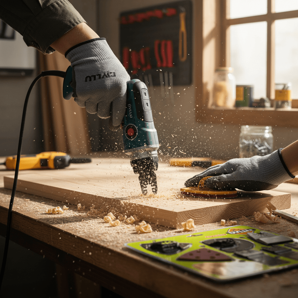 Dyllu Oscillating Tool Accessories Dyllu 22-Pieces Multi-Tool Blade Sets - DTMA9417