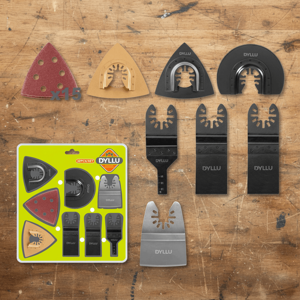 Dyllu Oscillating Tool Accessories Dyllu 22-Pieces Multi-Tool Blade Sets - DTMA9417