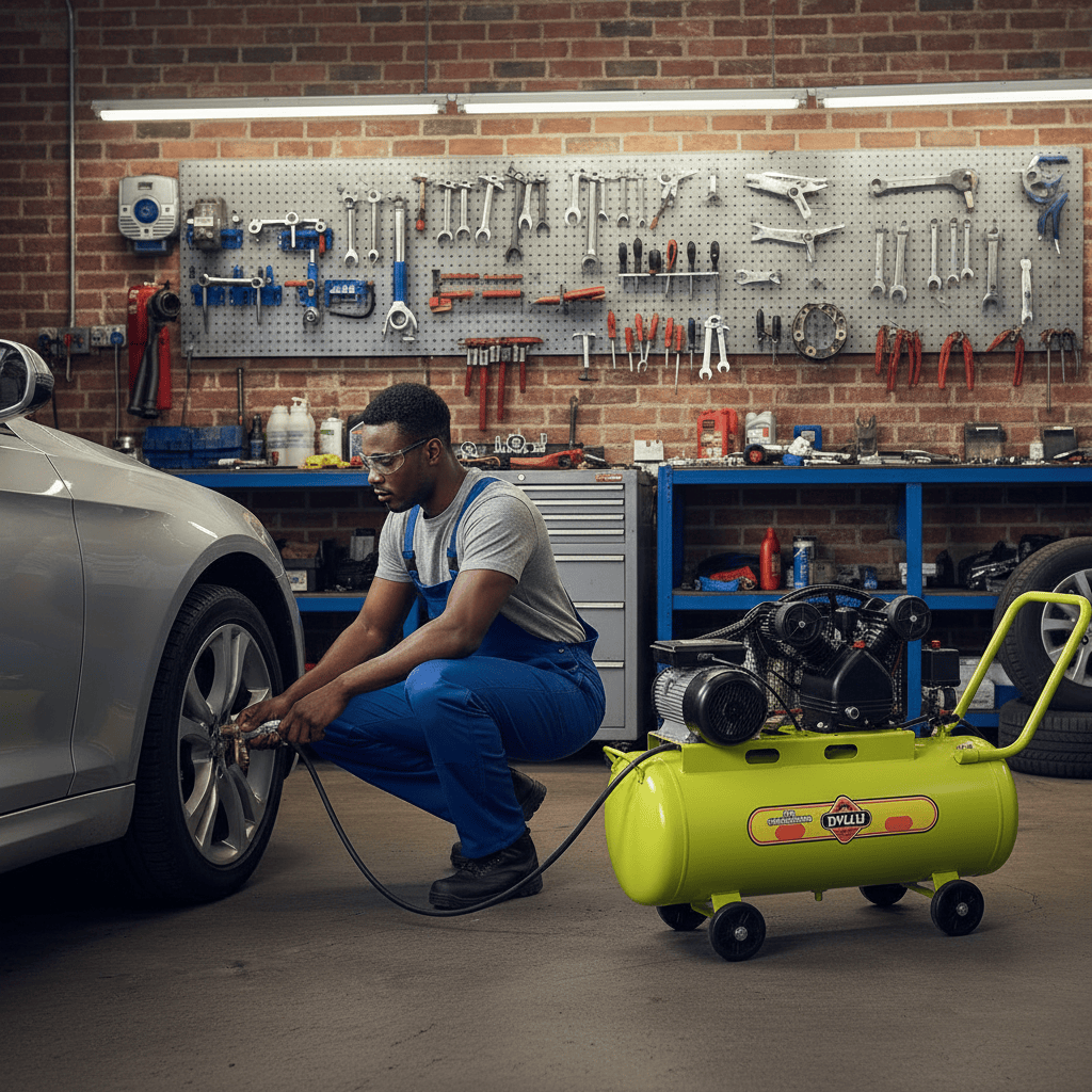 Dyllu Compressor & Air Tool Accessories Dyllu 3.0HP 100L Air Compressor – DTAP4R11