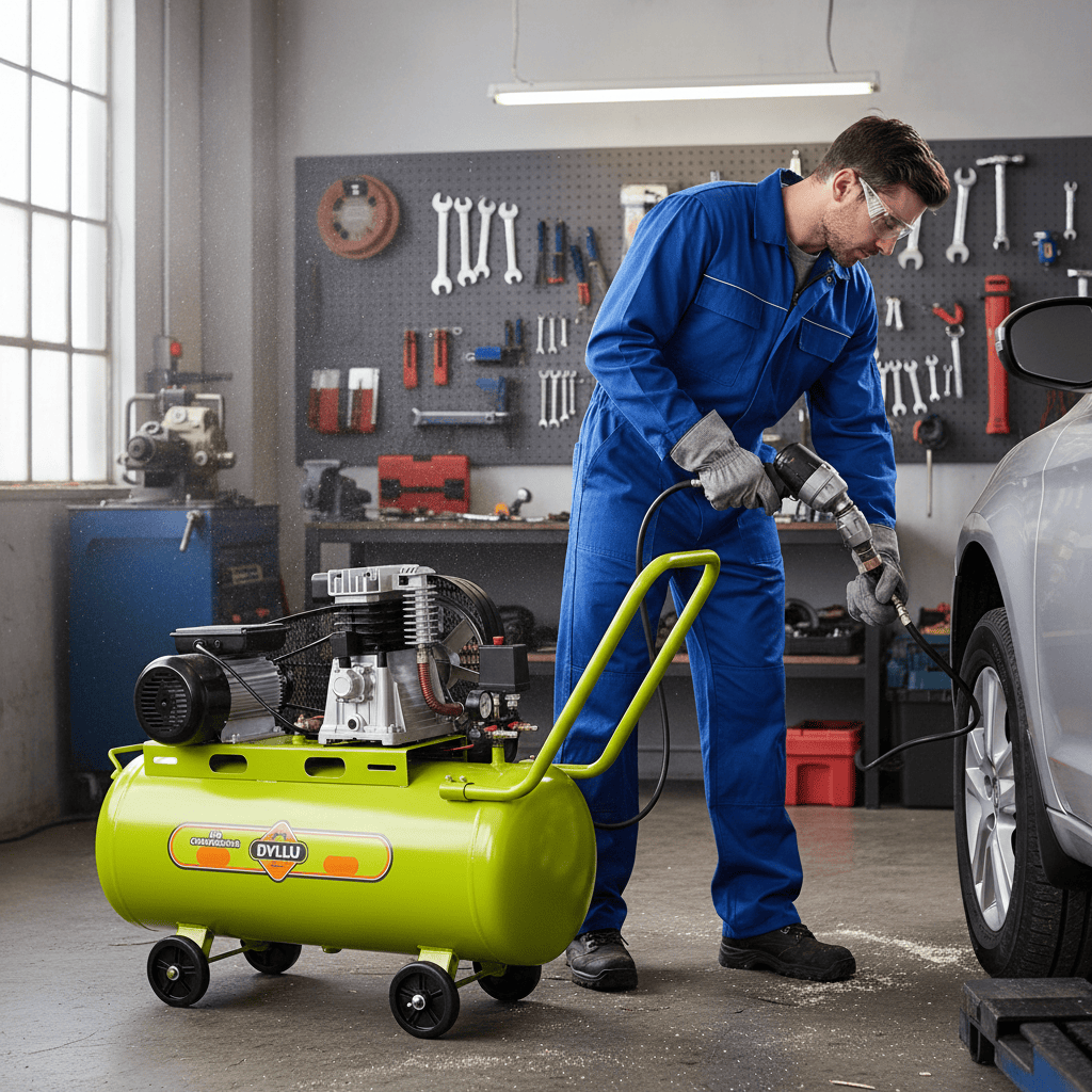 Dyllu Compressor & Air Tool Accessories Dyllu 3.0HP 100L Air Compressor – DTAP4R21