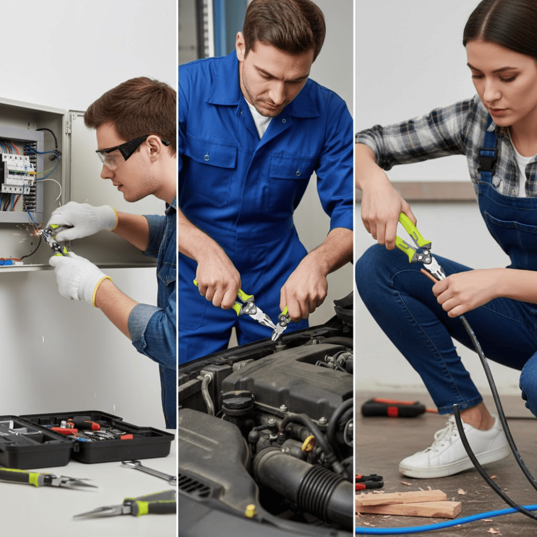 Dyllu Pliers Dyllu 3 Pieces Compound Action Pliers Set - DTPS0403