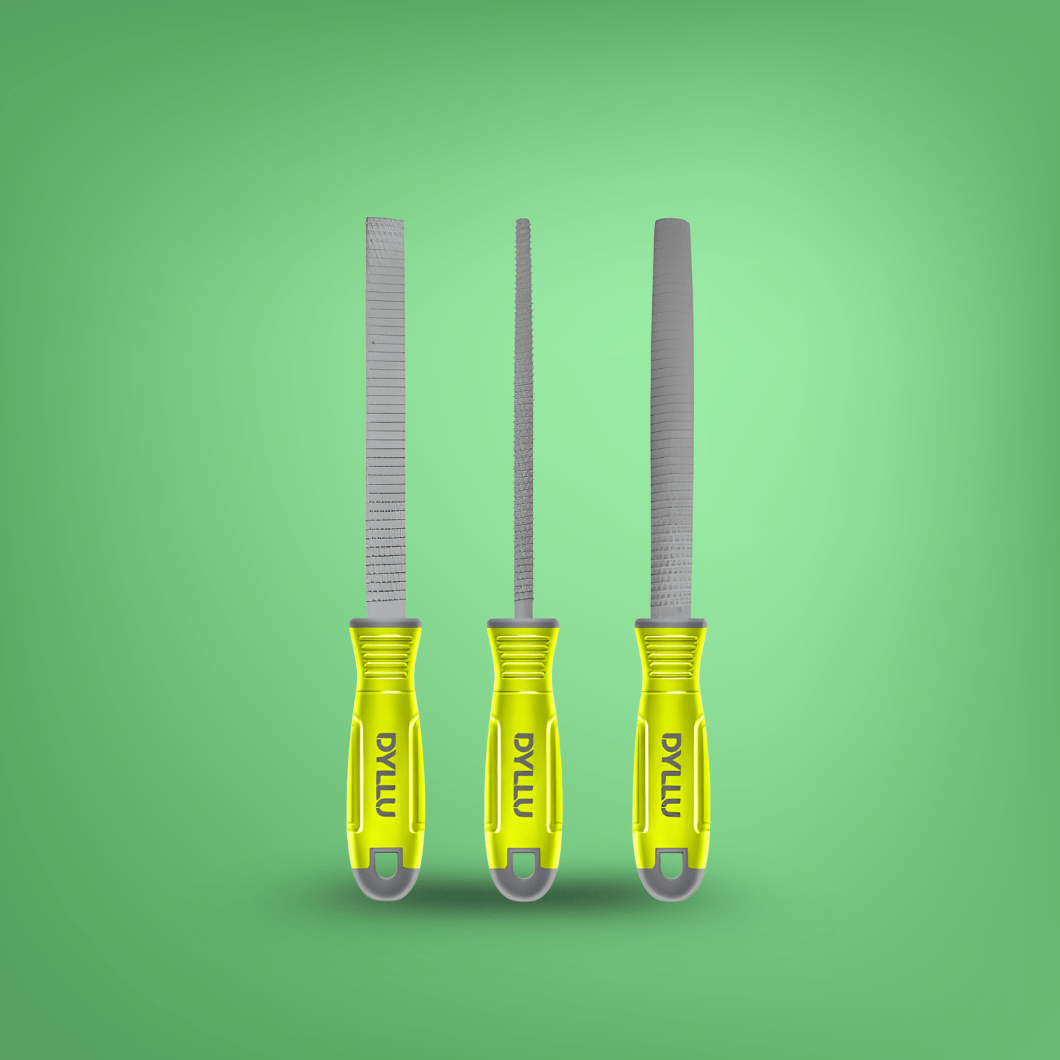 Dyllu Chisels Files Planes & Punches Dyllu 3 Pieces Wood File Set - DTSF1403