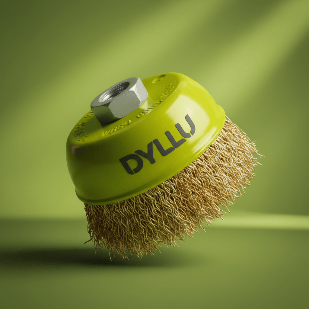 Dyllu Wire Wheels & Brushes Dyllu 3" Wire Cup Brush - DTCE1401