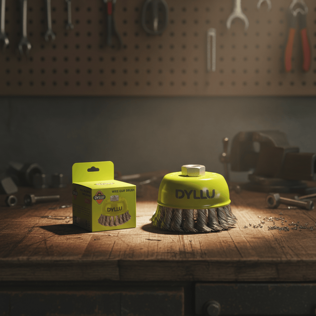 Dyllu Wire Wheels & Brushes Dyllu 3" Wire Cup Brush - DTCE2401