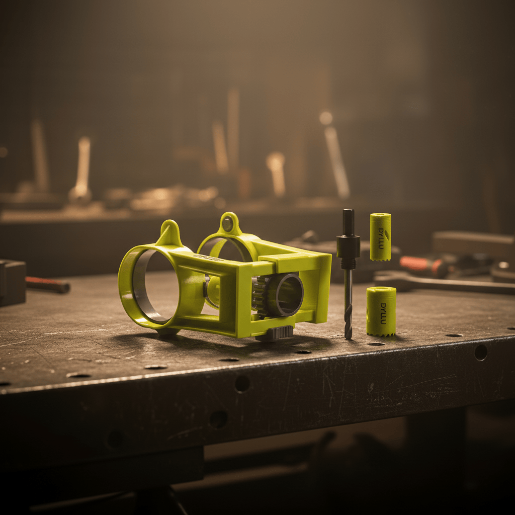 Dyllu Hole Saws & Cores Dyllu 4-Piece Door Lock Installation Hole Saw Set - DTKJ2404