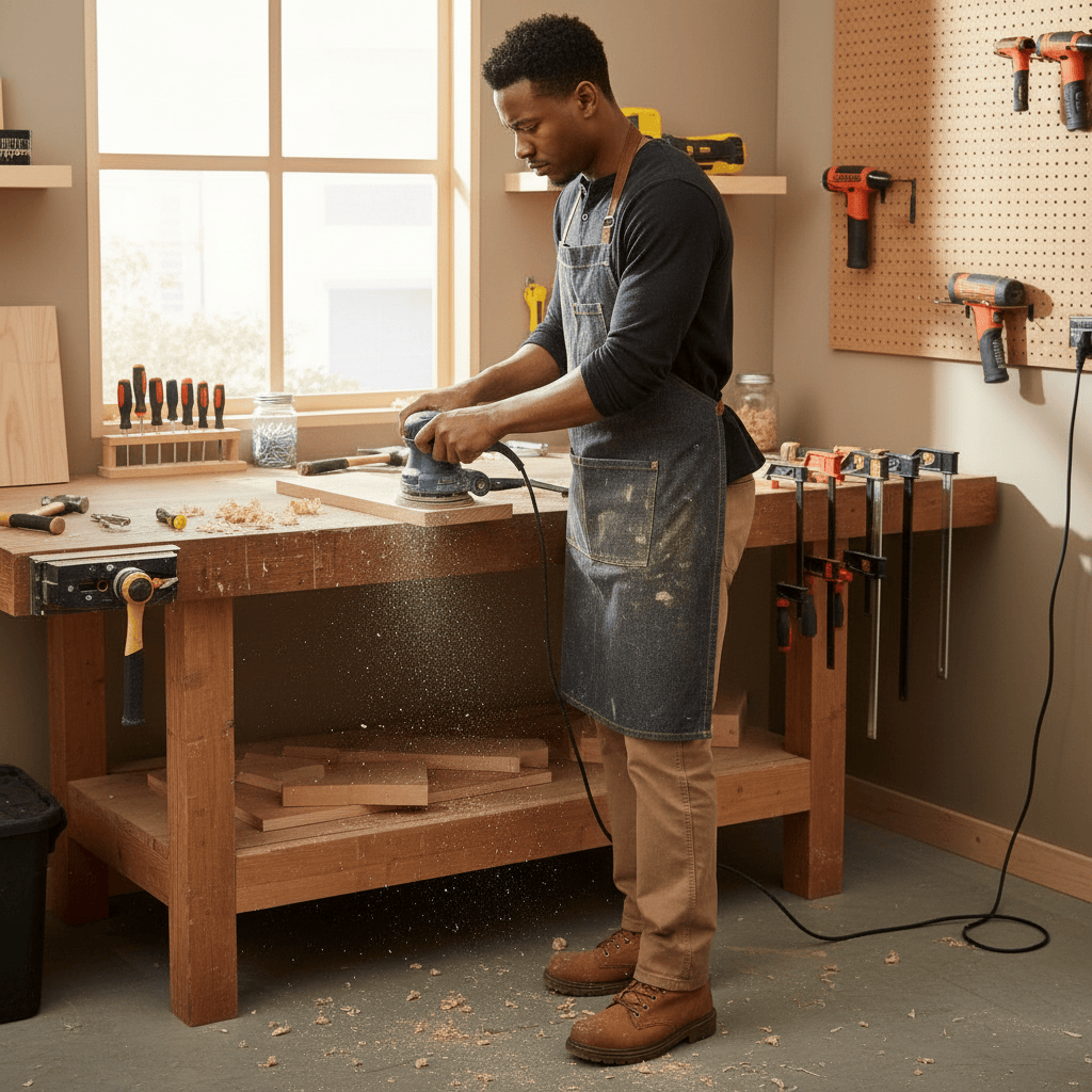 Dyllu Sander Dyllu 5 Pieces 9" Velcro Sanding Disc Set - 225mm